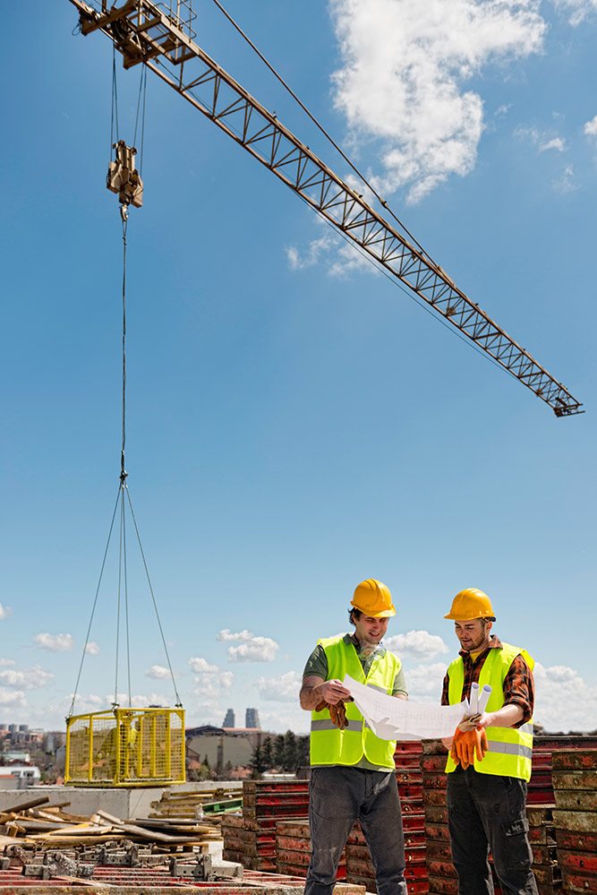 Abbrucharbeiten Baustelle